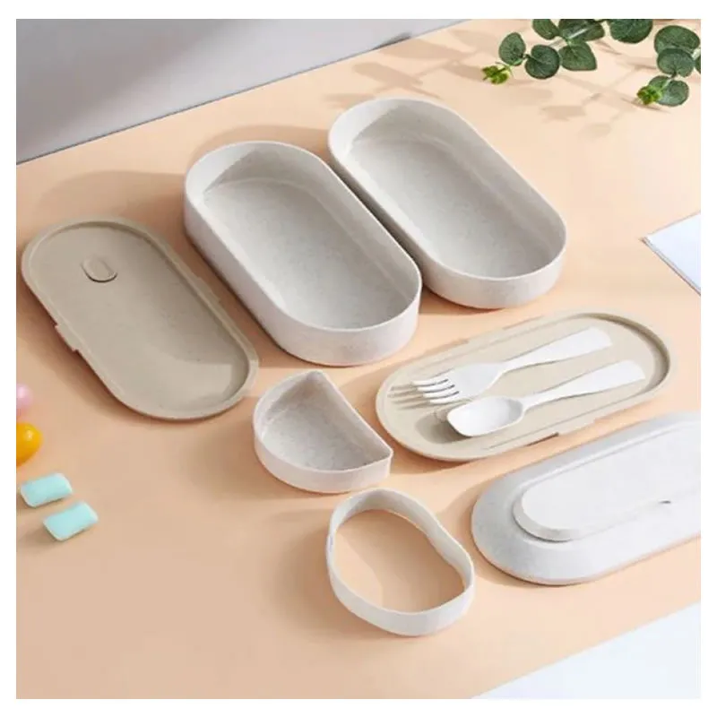 Kids Bento 2 Layer Leakproof Lunchbox Yl-358