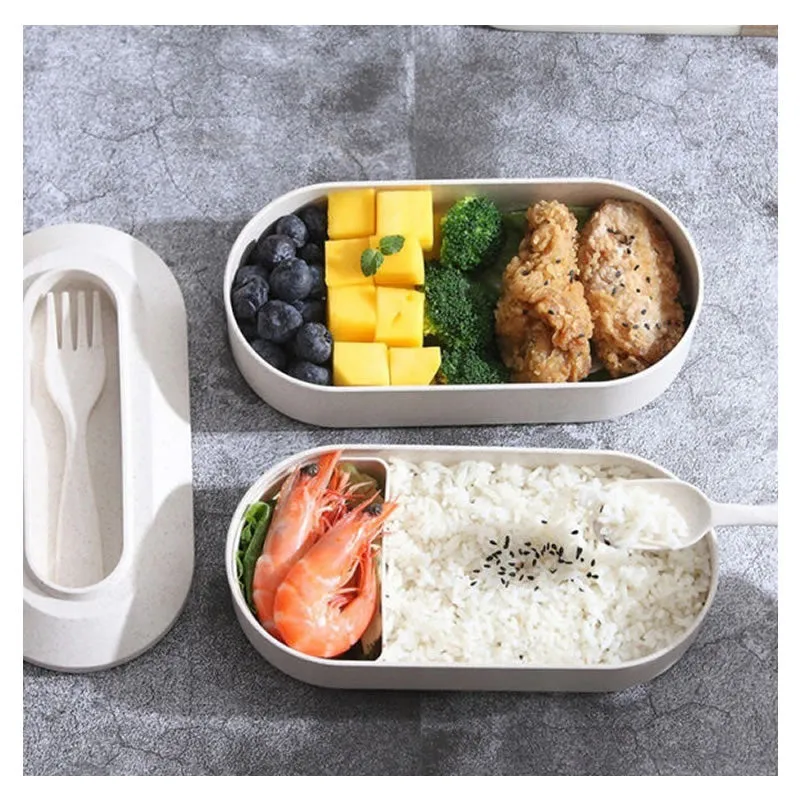 Kids Bento 2 Layer Leakproof Lunchbox Yl-358