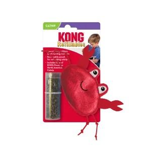 Kong Refillables Catnip Crab Cat Toy
