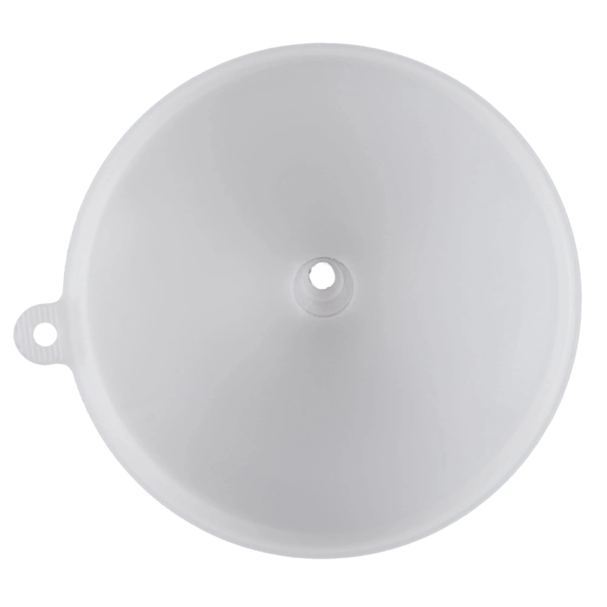 Kuber Industries All Purpose Wide-Mouth Plastic Funnel for Quick and Clean Transferring Liquids, Between Pitchers, Bottles, Cans and Containers- Pack of 2 (Tranasparent) -50KM01124
