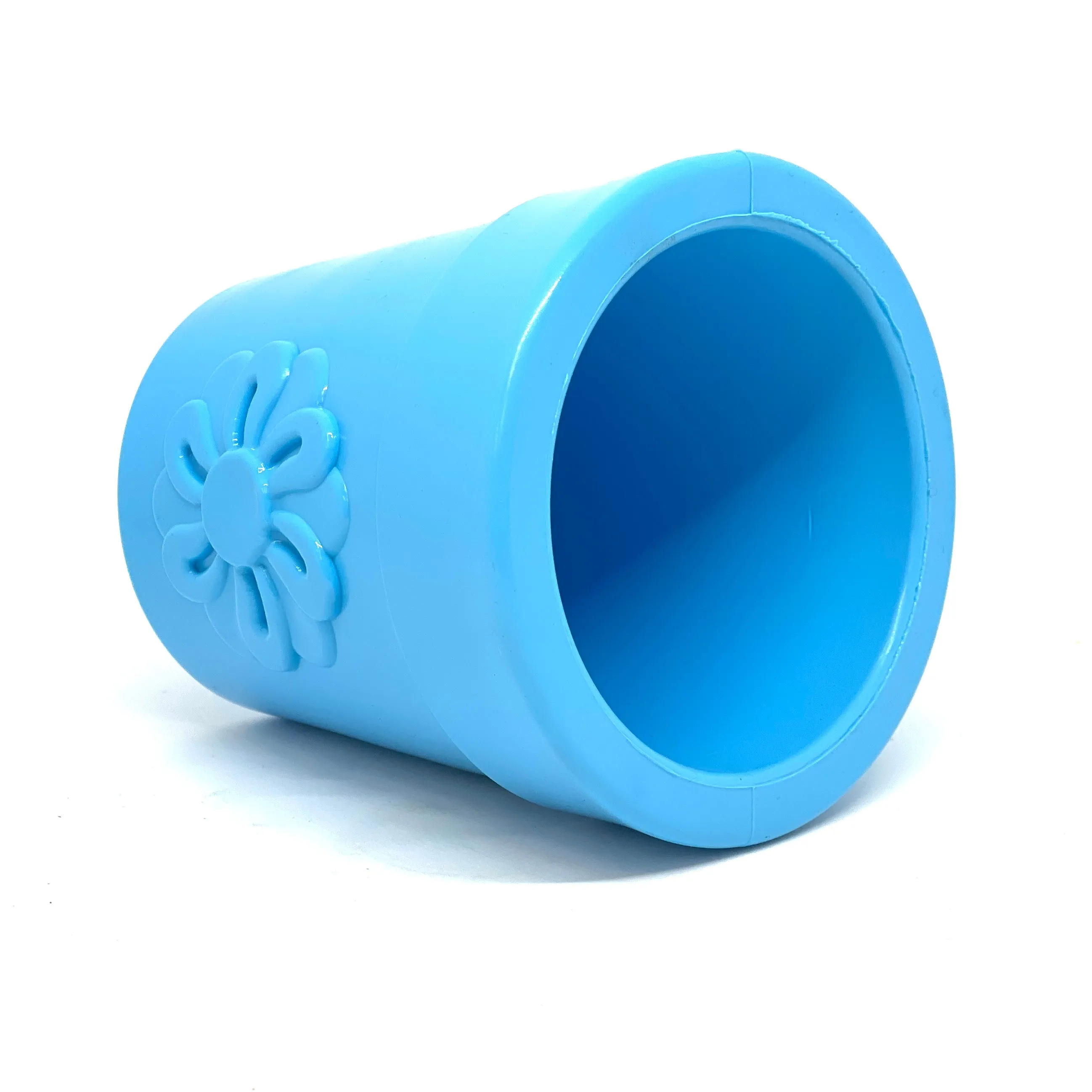 Large Flower Pot Durable PUP-X Rubber eCup Treat Dispenser & Enrichment Toy