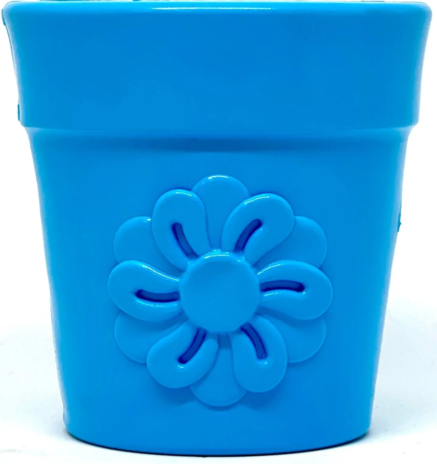 Large Flower Pot Durable PUP-X Rubber eCup Treat Dispenser & Enrichment Toy