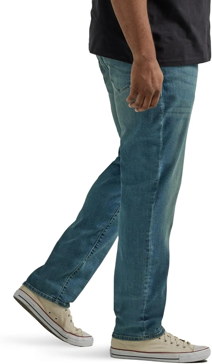 Lee Men's Big & Tall Extreme Motion Straight Taper Jean