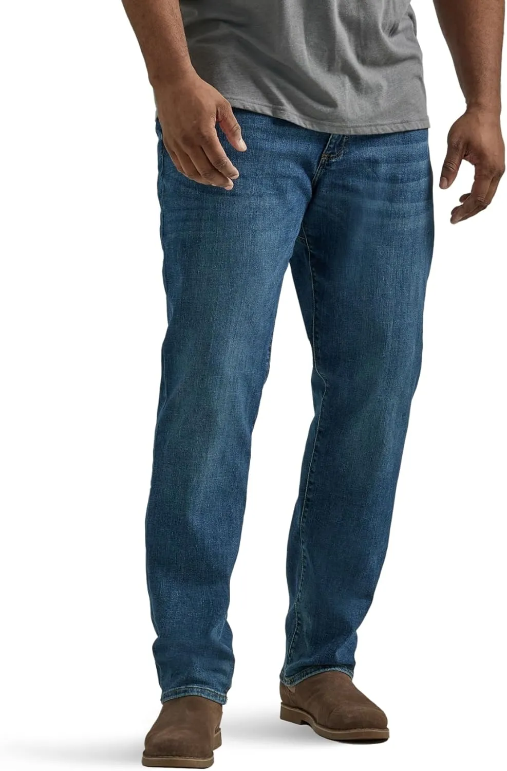 Lee Men's Big & Tall Extreme Motion Straight Taper Jean