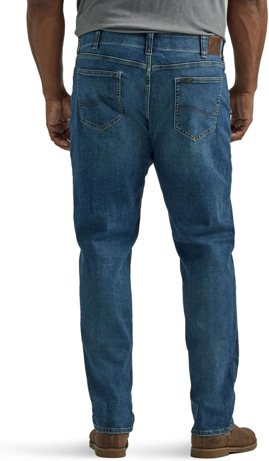 Lee Men's Big & Tall Extreme Motion Straight Taper Jean