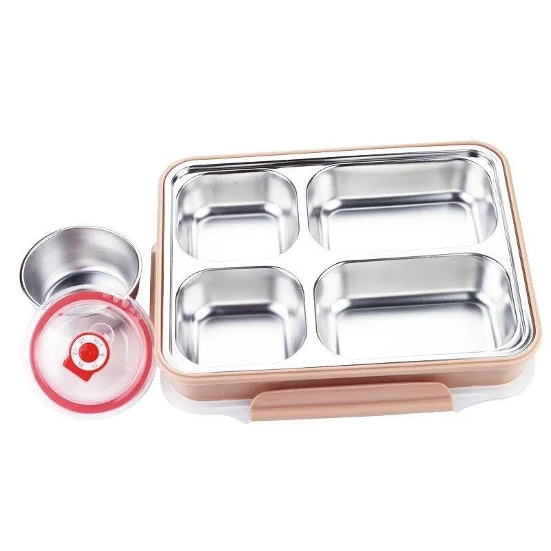 Lunch box Container SUS304PINK