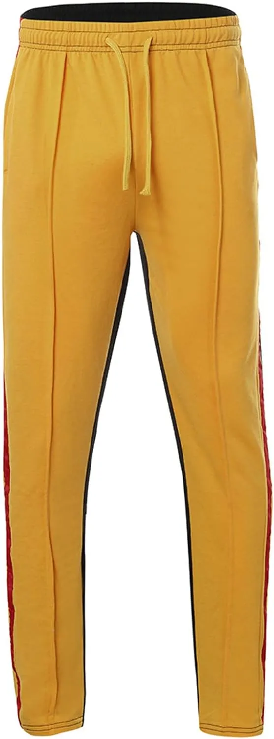 Man Casual Pants Palazzo Pants for Men Mens Slim-Fit Chino Trousers Casual Classic Straight Leg Mens Pants Trendy