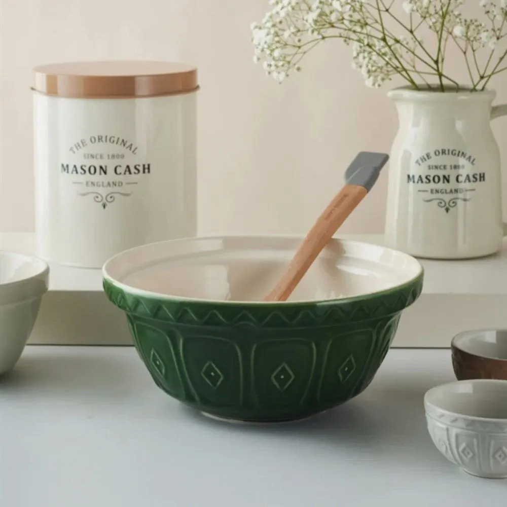 Mason Cash  24cm Green Ceramic Mixing Bowl
