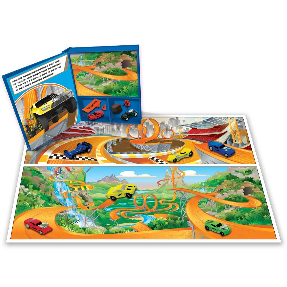 MATTEL HOT WHEELS MY BUSY BOOK