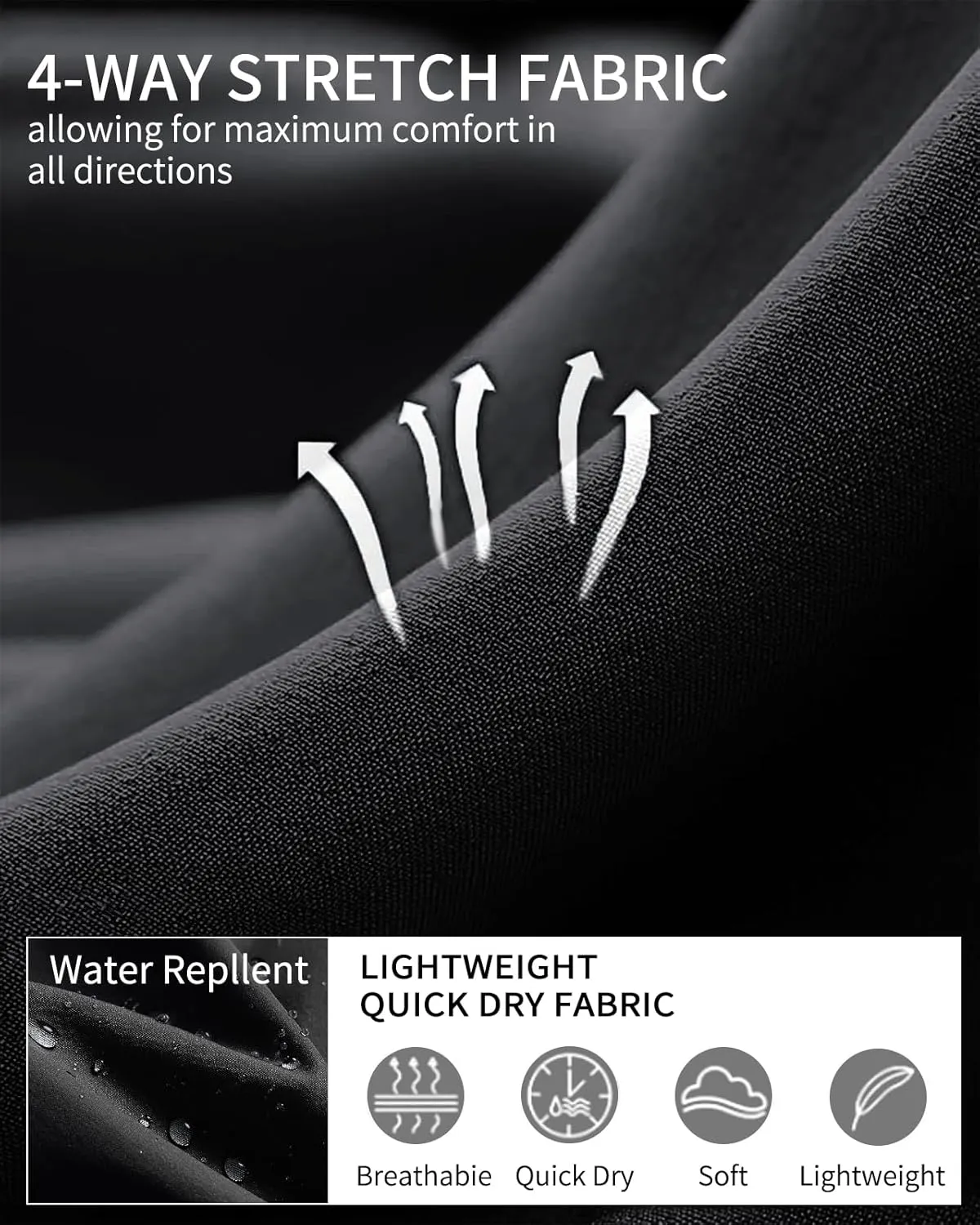 Mens 7 inch Golf Pants