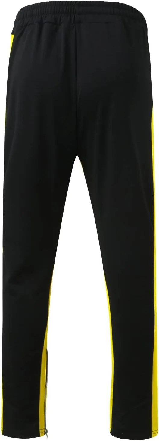 Mens Cotton Trousers Black Casual Pants for Men Men's Slim-Fit Wrinkle- Flat-Front Chino Slim Stretch Chino Trousers
