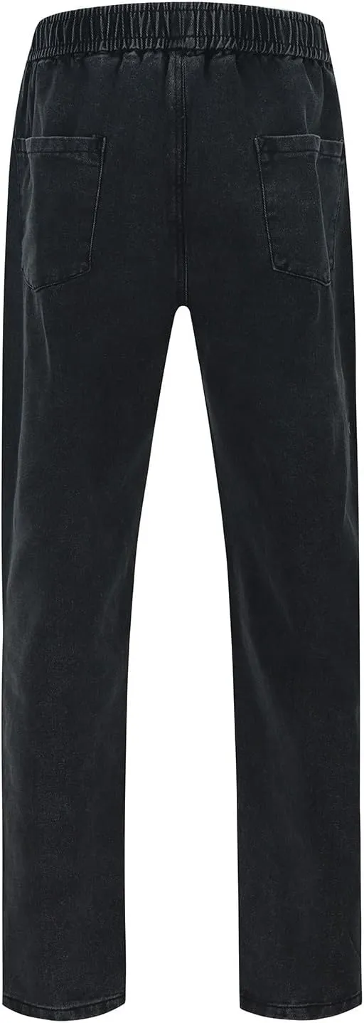 Men's Pants Autumn Pants for Men Casual Lightweight Men's Slim-Fit Casual Stretch Chino Pant Wide Leg Pants for Men