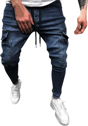 Men's Regular Jeans Men's Slim Chino Pants Men Chino Pants Slim Fit Stretch Bodycon Trousers Casual Men's Dress Pants