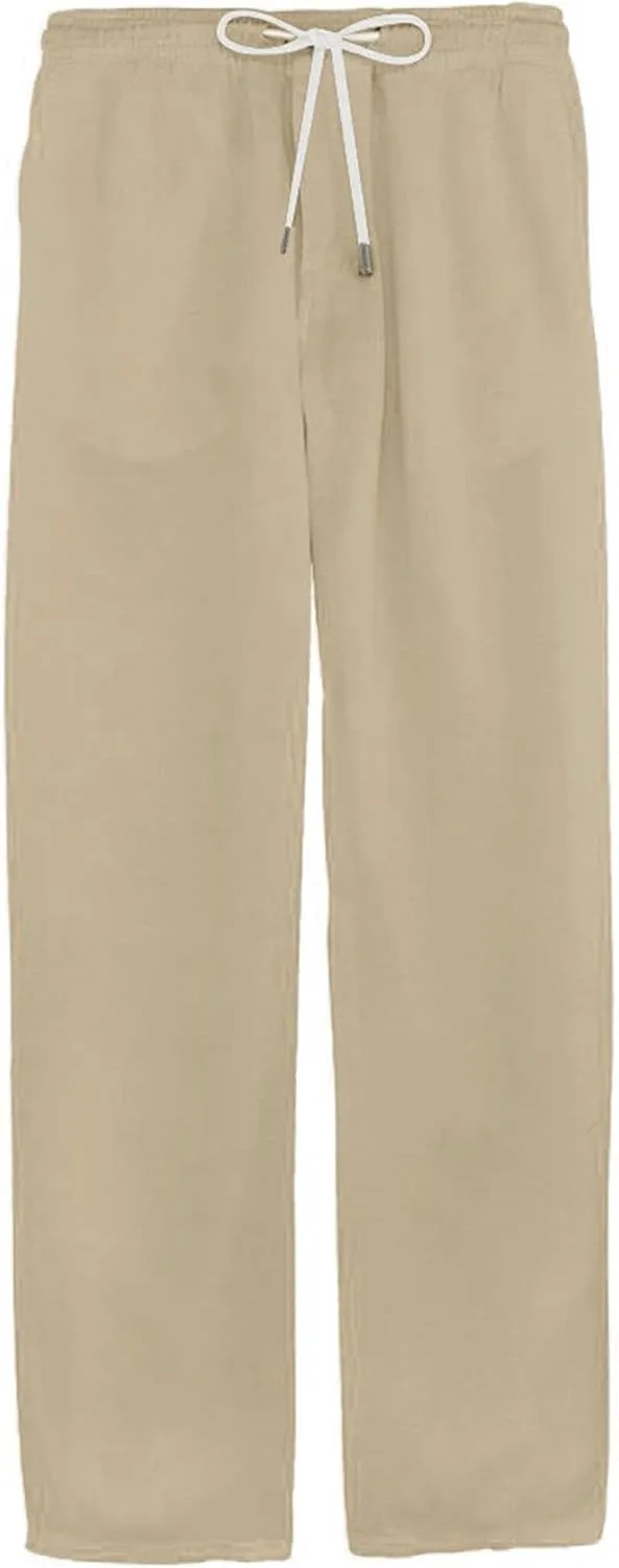 Men's Summer and Fashionable Cotton and Linen Trousers