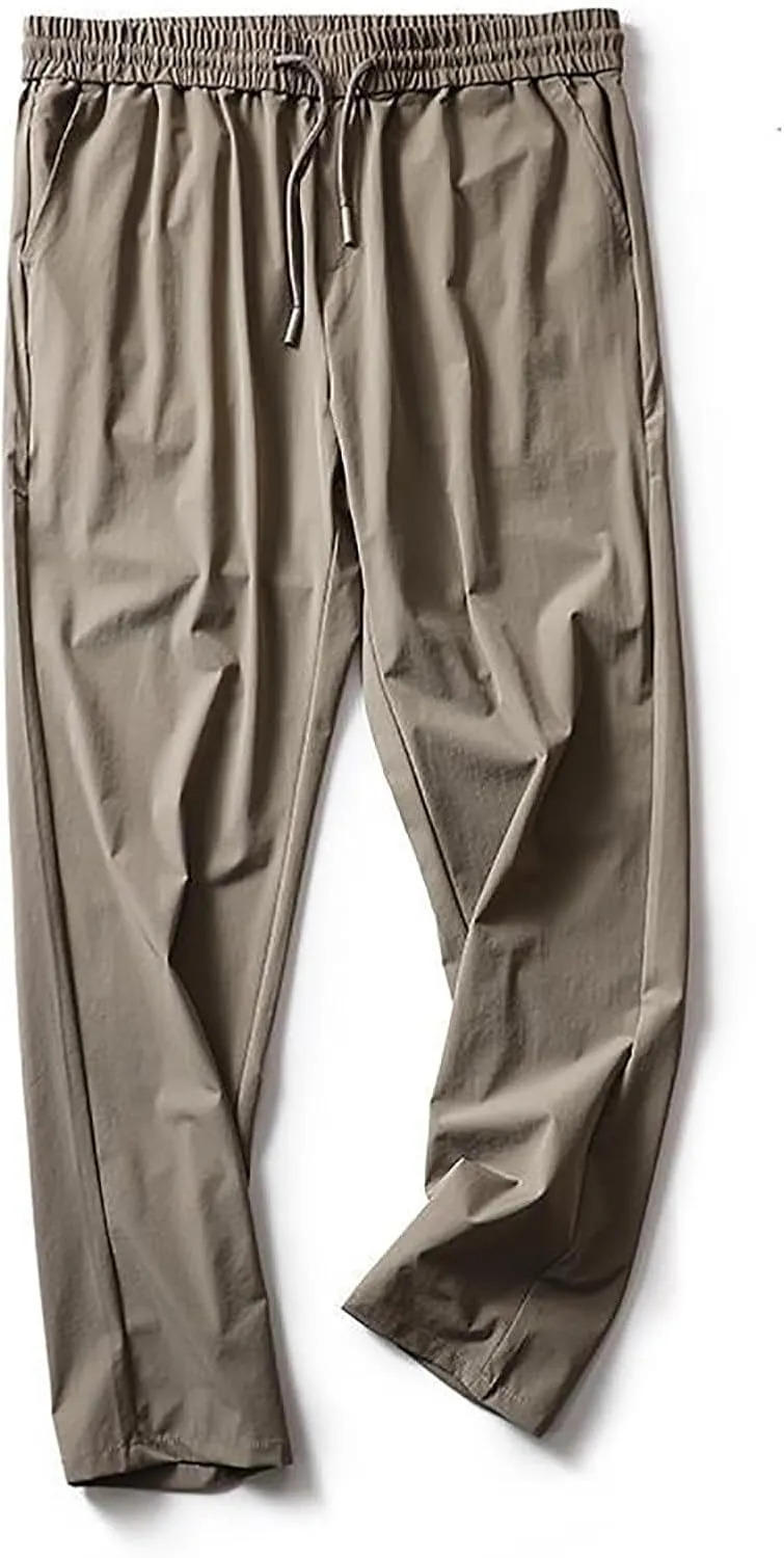 Men's Trousers Men's Autumn Pants Casual Men's Slim-Fit Casual Stretch Chino Pant Men Lightweigt Jogging Trousers