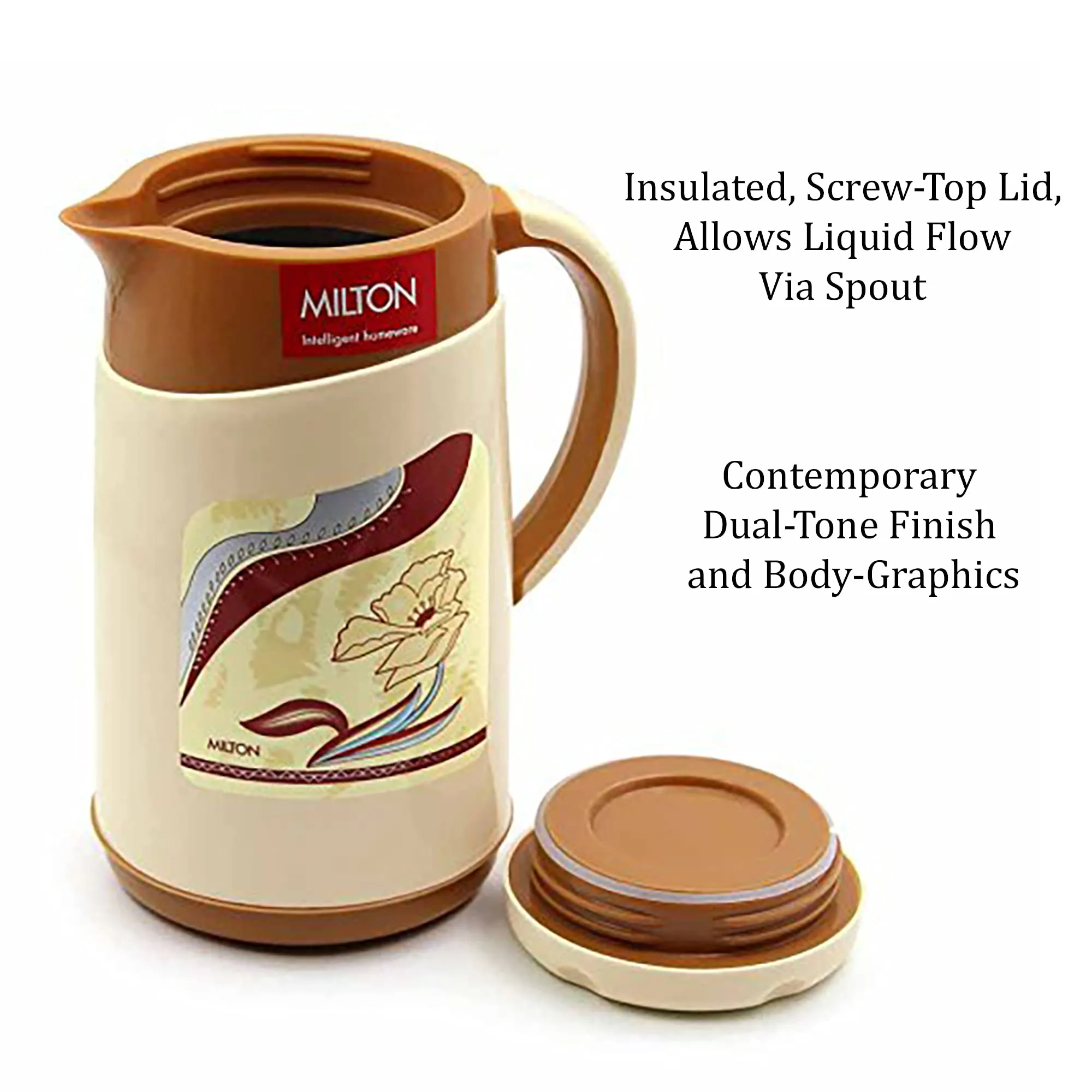 Milton Viva Tuff Jug, 1.5 litres, Orange
