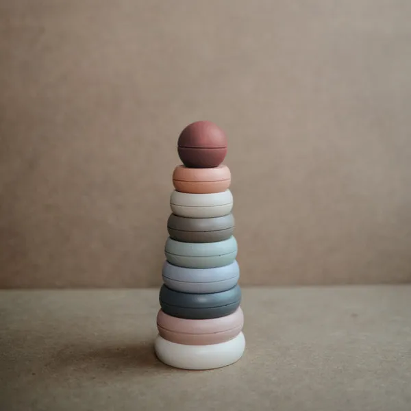 Mushie Stacking Rings Toy Original