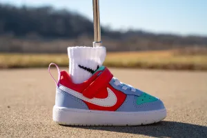 Nike Court Borough Low Recraft [COBALT BLISS RED] Standing Sneaker Putter Cover