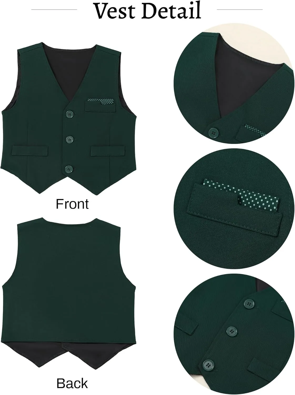 nilikastta Toddler Baby Boy Clothes Suit Gentleman Wedding Outfits Formal Dress Shirt/Bowtie/Vest/Suspender Pants 1-9years