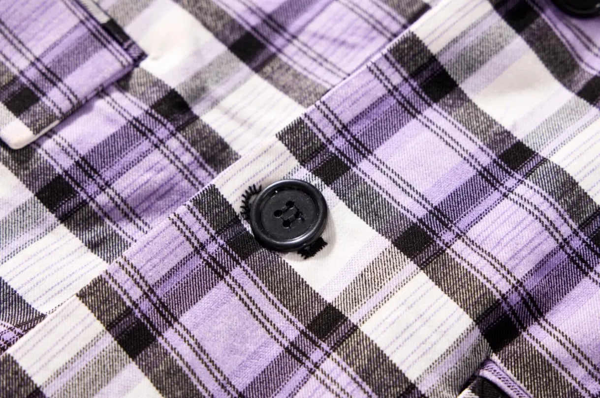 NOVOCCT Men's Plaid Slim Fit Blazer Jacket, Lightweight 2-Button Casual Sport Coat, Formal & Everyday Blazer for Men