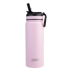 Oasis Challenger Insulated 550ml Drink Bottle - Carnation