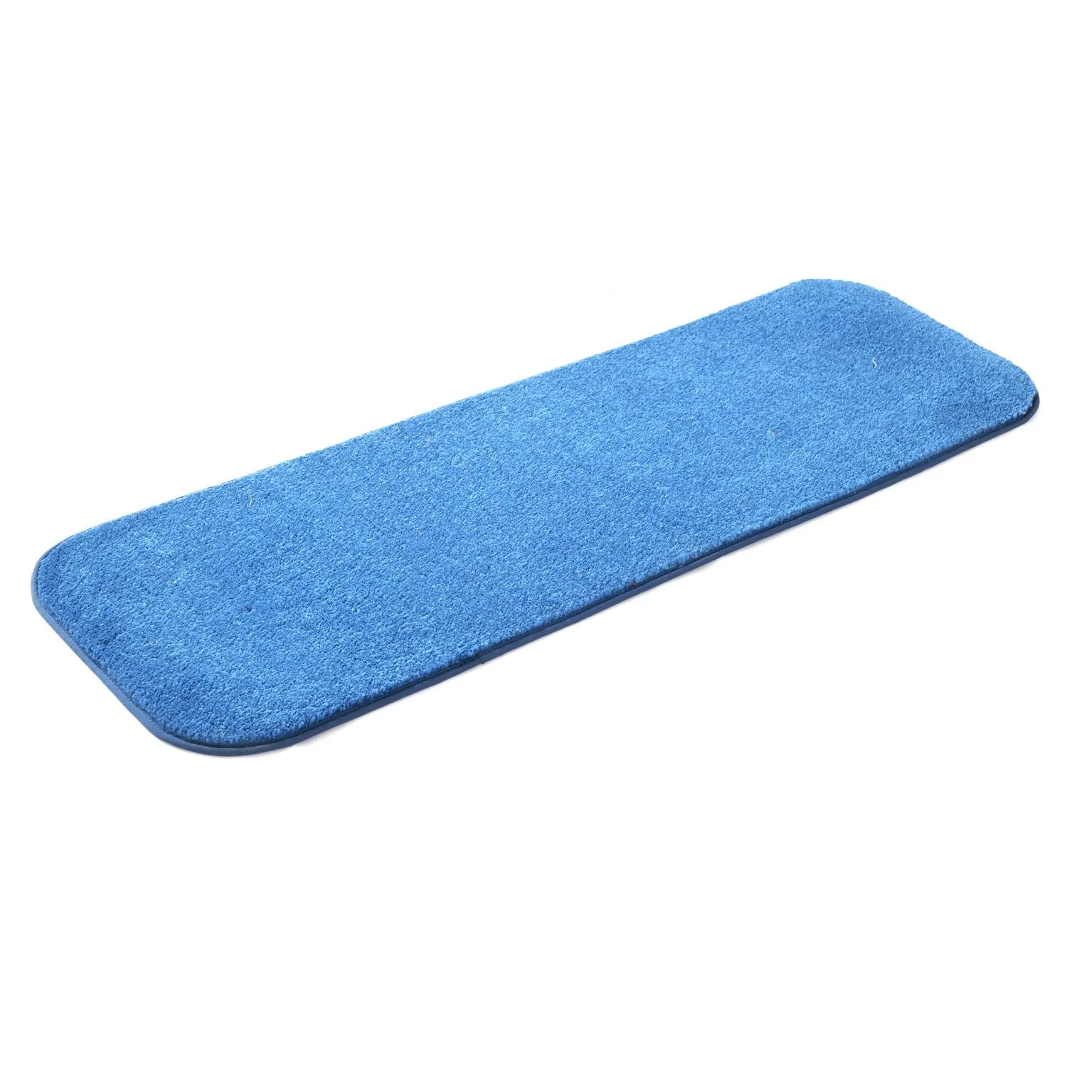 OnlyMat Elegant Soft Anti-Skid Soft Runner Mat - Bedside, Kitchen, Bathroom Entrance - Blue , 40 cm x 120 cm