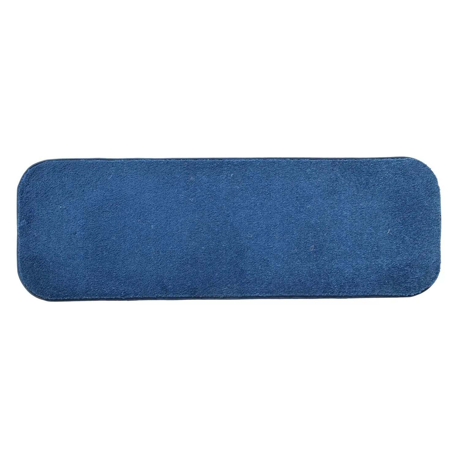 OnlyMat Elegant Soft Anti-Skid Soft Runner Mat - Bedside, Kitchen, Bathroom Entrance - Blue , 40 cm x 120 cm