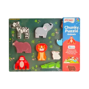 Open Ended Chunky Puzzle - Animals