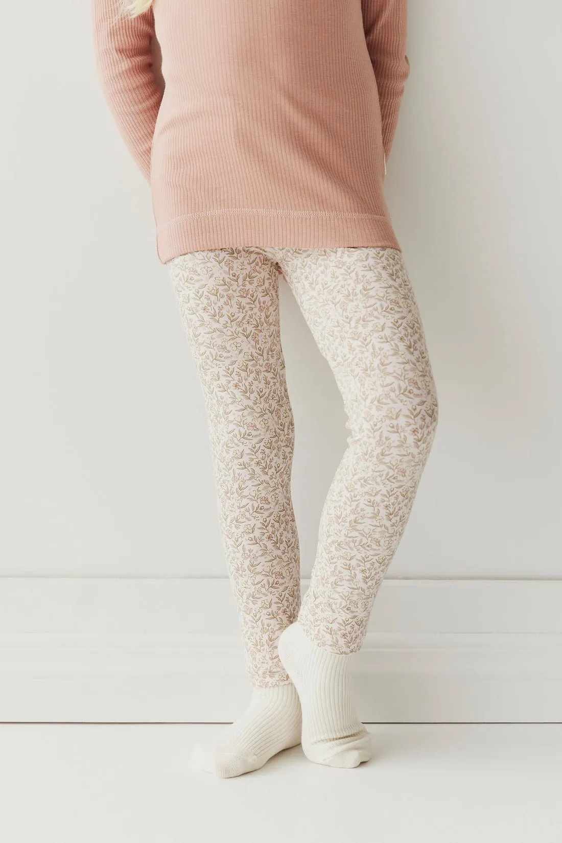 Organic Cotton Everyday Legging - Ariella Mauve