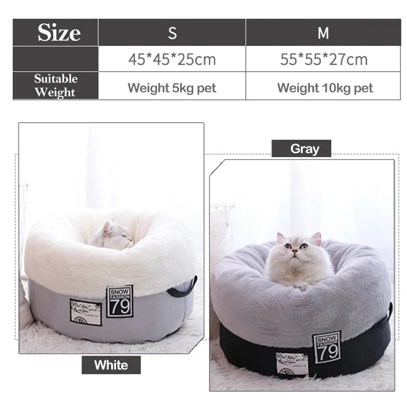 Pet Cozy Bed for Cat and Dog