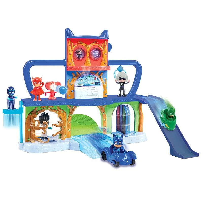 PJ Masks Deluxe Headquarters Playset for Kids 3  and above