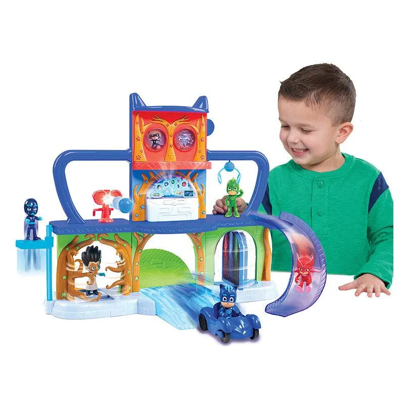 PJ Masks Deluxe Headquarters Playset for Kids 3  and above