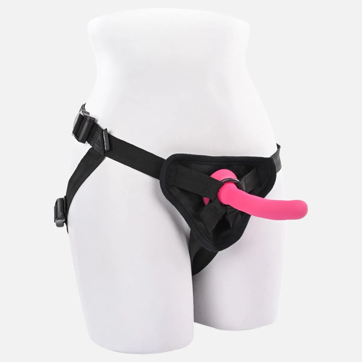 Please Silicone Non Vibrating Dildo - 5.25" - Pink