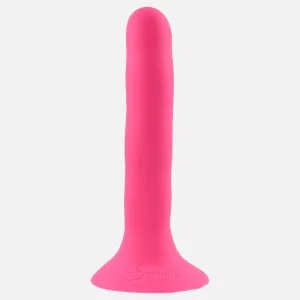 Please Silicone Non Vibrating Dildo - 5.25" - Pink
