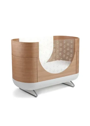 POD 2-IN-1 CONVERTIBLE CRIB WITH TODDLER BED CONVERSION