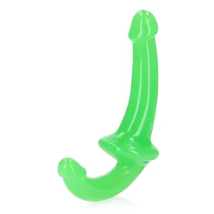 Realrock Glow In The Dark Strapless Strap-On 6&#39;&#39; Neon Green