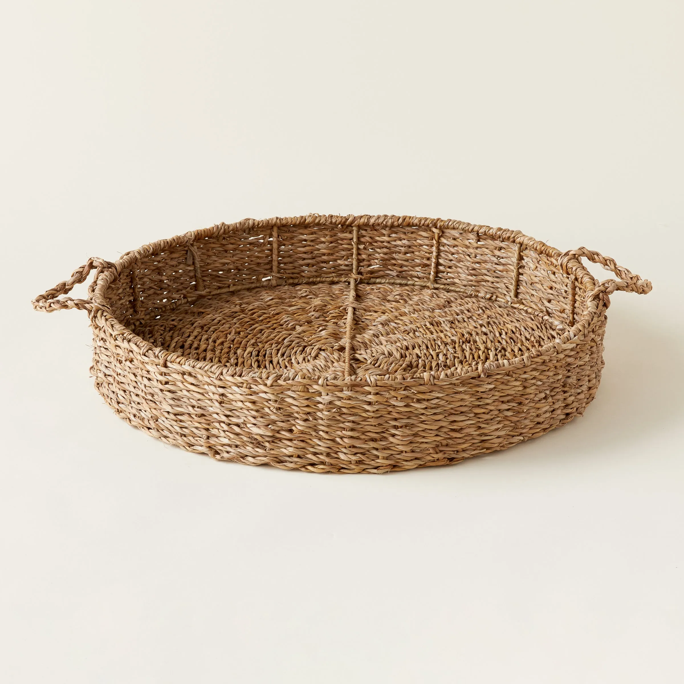 Round Seagrass Tray