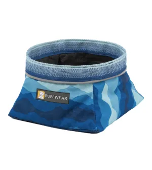 Ruffwear Quencher™ Collapsible Dog Food & Water Bowl (Coastal Mountains)
