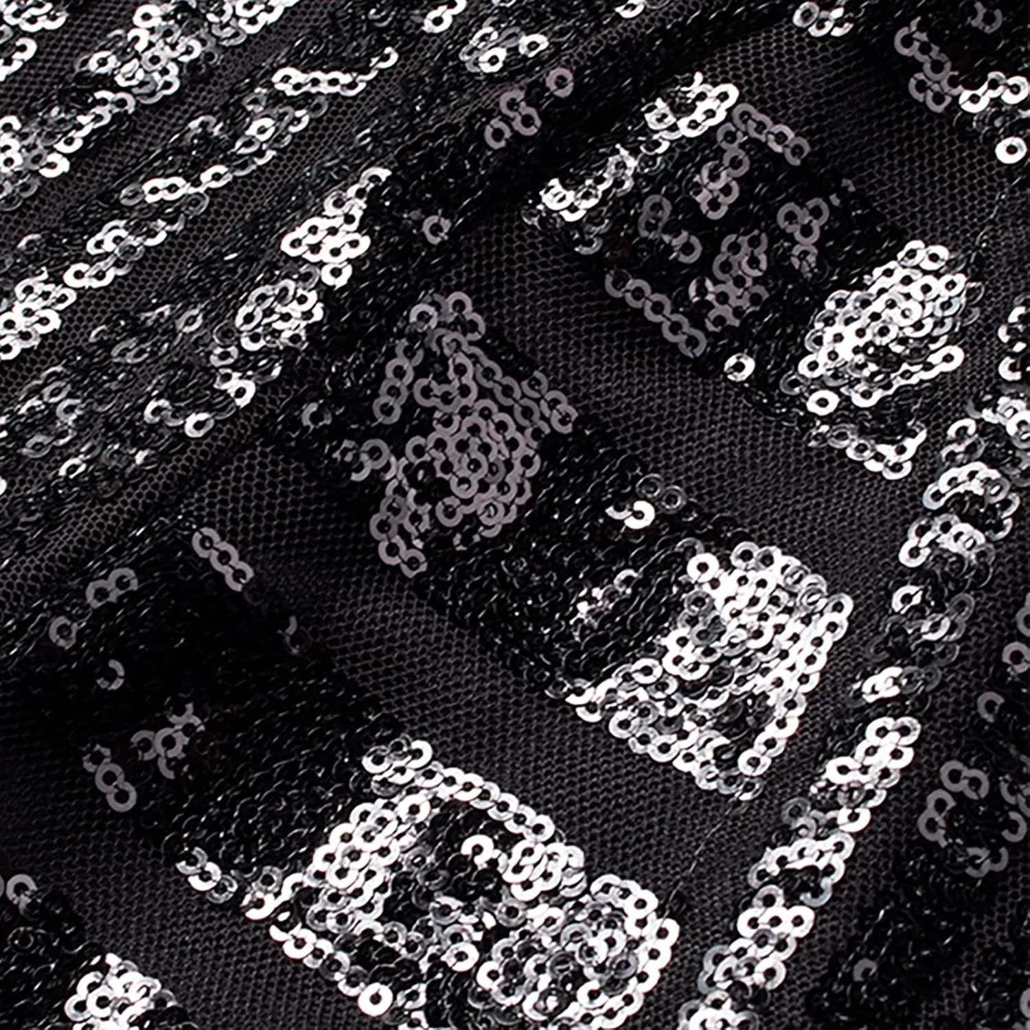 Sequin Pants Womens High Waist Bell Bottoms Glitter Wide Leg Palazzo Pants Night Club Sparkle Flared Trousers