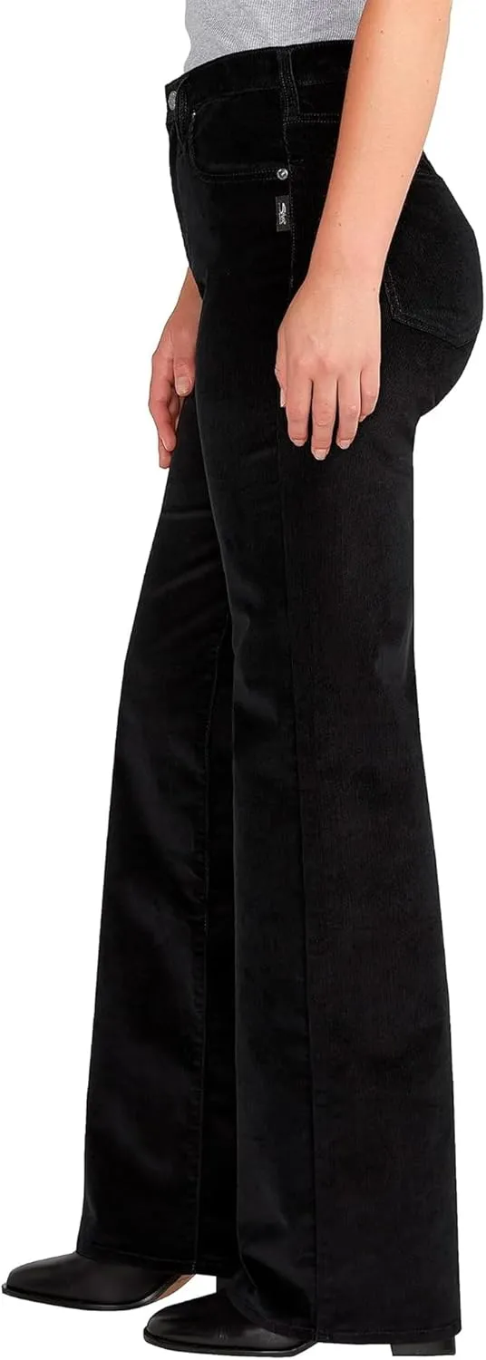 Silver Jeans Co. Women's Highly Desirable High Rise Trouser Leg Pants
