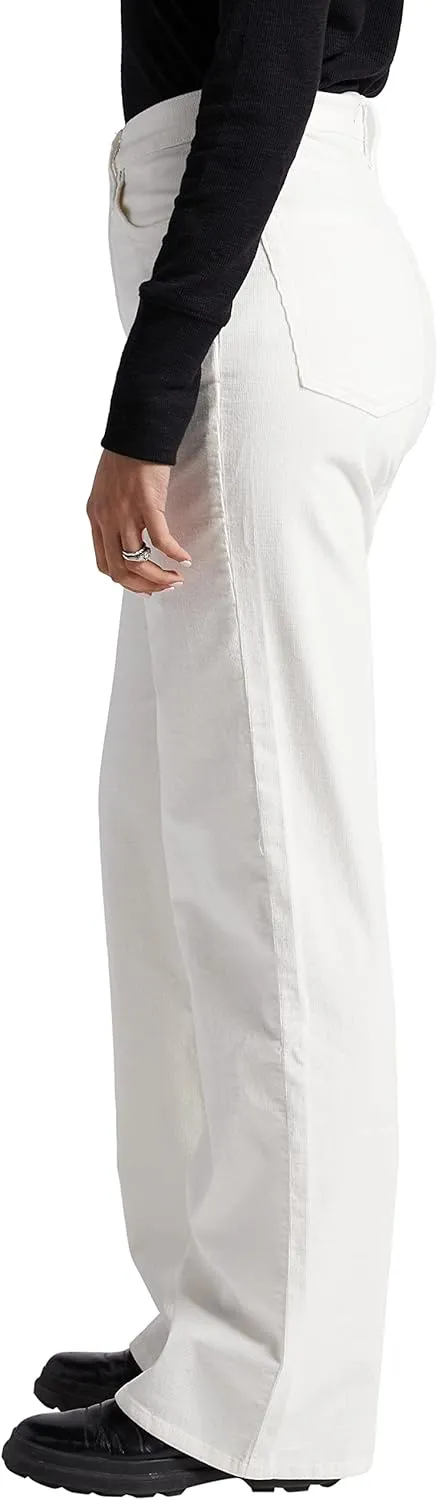 Silver Jeans Co. Women's Highly Desirable High Rise Trouser Leg Pants