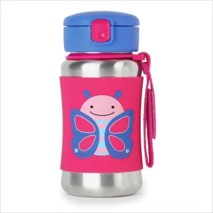 Skip Hop Zoo Stainless Steel Bottle in Butterfly