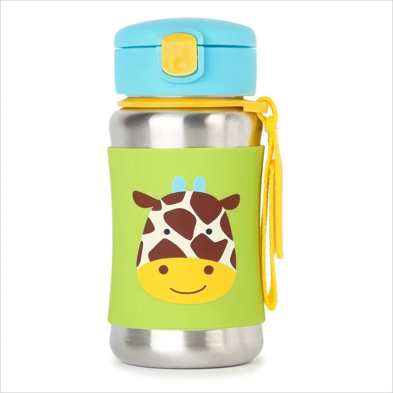 Skip Hop Zoo Stainless Steel Bottle in Giraffe