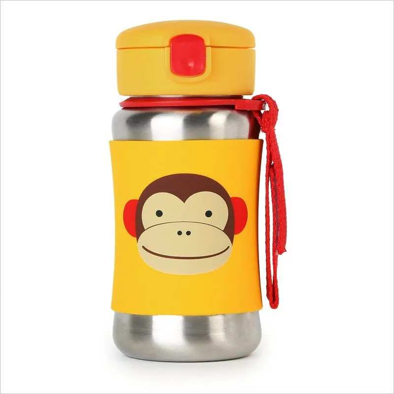 Skip Hop Zoo Stainless Steel Bottle in Monkey