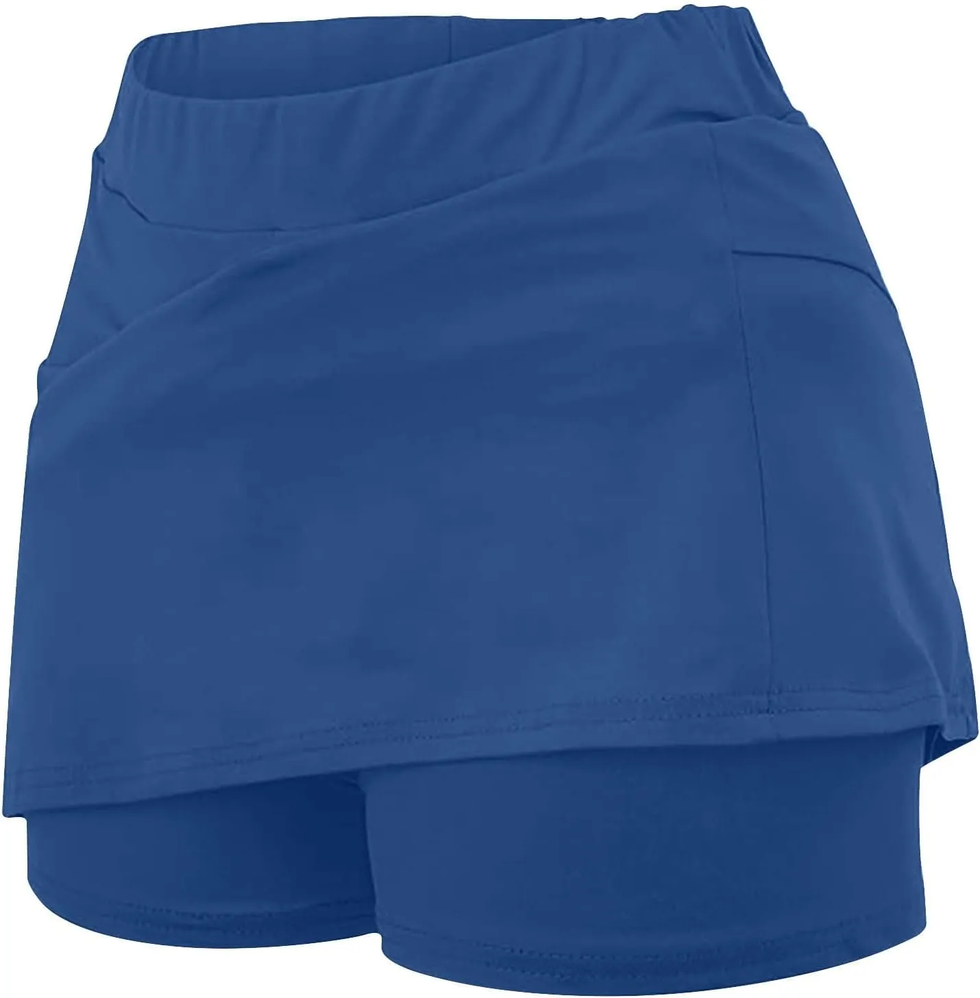 Skorts for Woman Tummy Control High Waist Womens Shorts Dressy Casual Athletic Tennis Mini Skirts with Pockets
