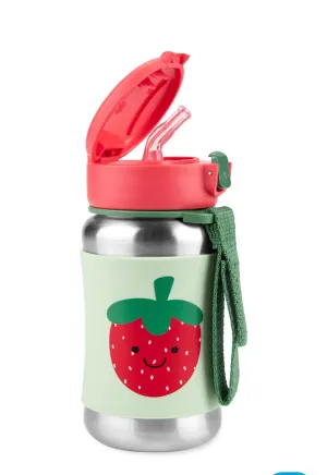 Strawberry stainless steel Straw Watee bottle