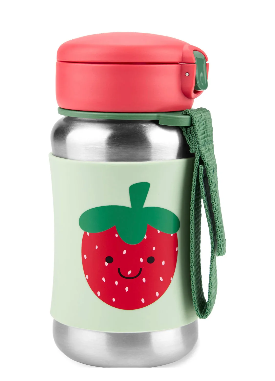 Strawberry stainless steel Straw Watee bottle