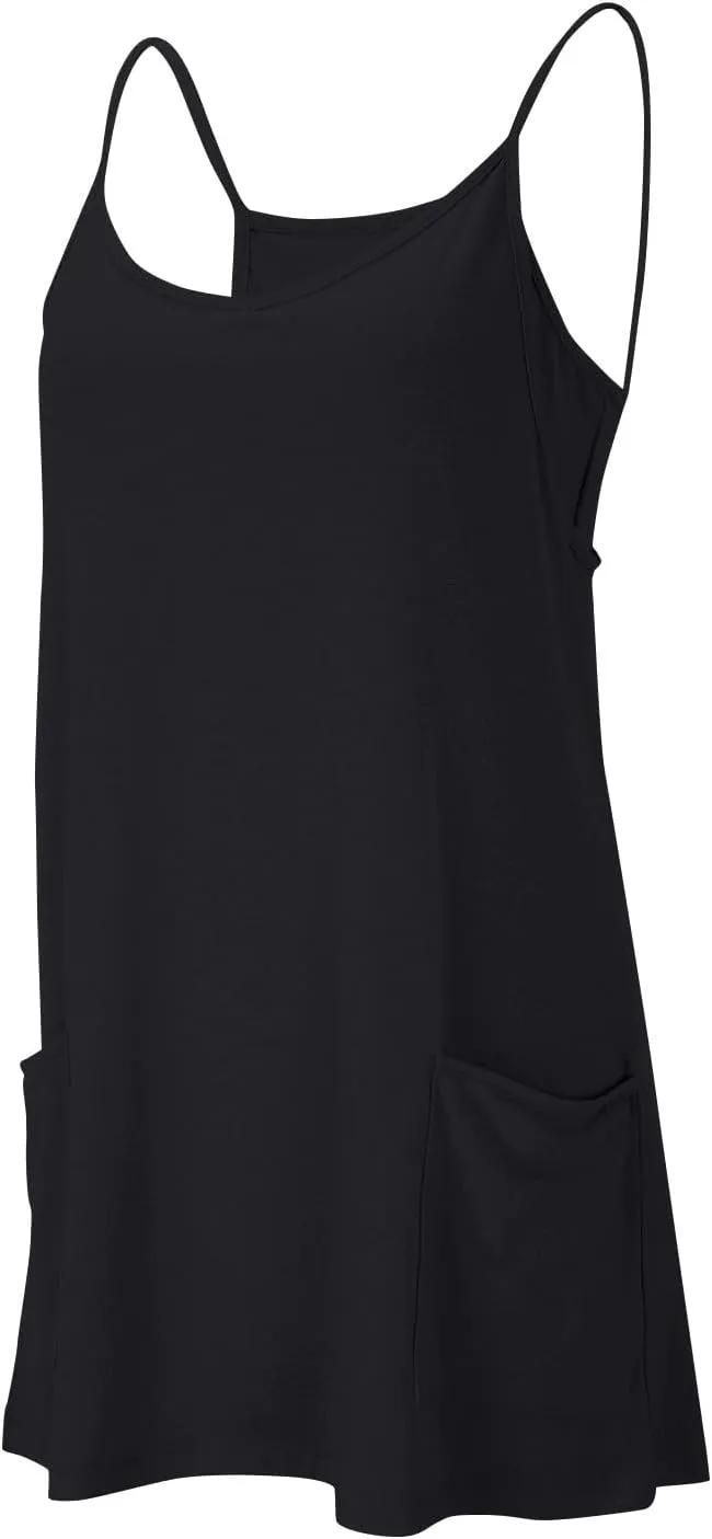 Summer Dresses for Women 2025 Vacation Sleeveless Tennis Workout Mini Dress Casual Built-in Shorts Sundresses with Pockets