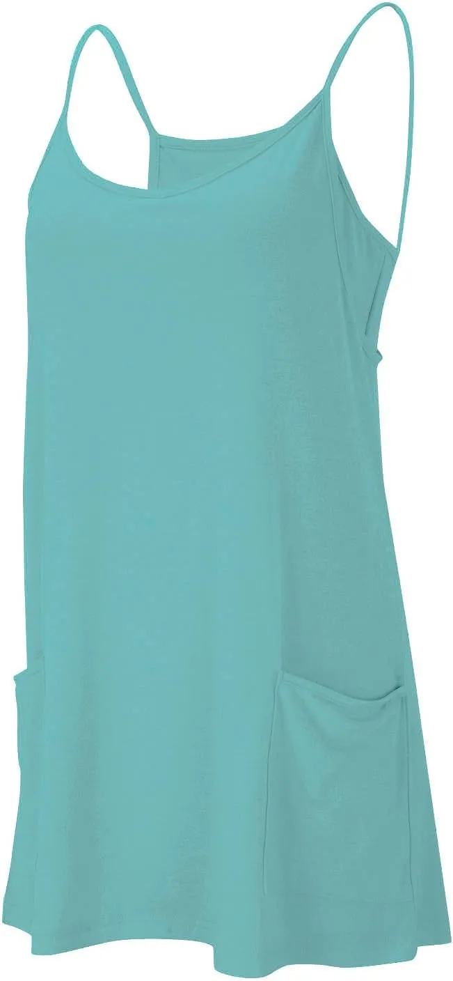 Summer Dresses for Women 2025 Vacation Sleeveless Tennis Workout Mini Dress Casual Built-in Shorts Sundresses with Pockets