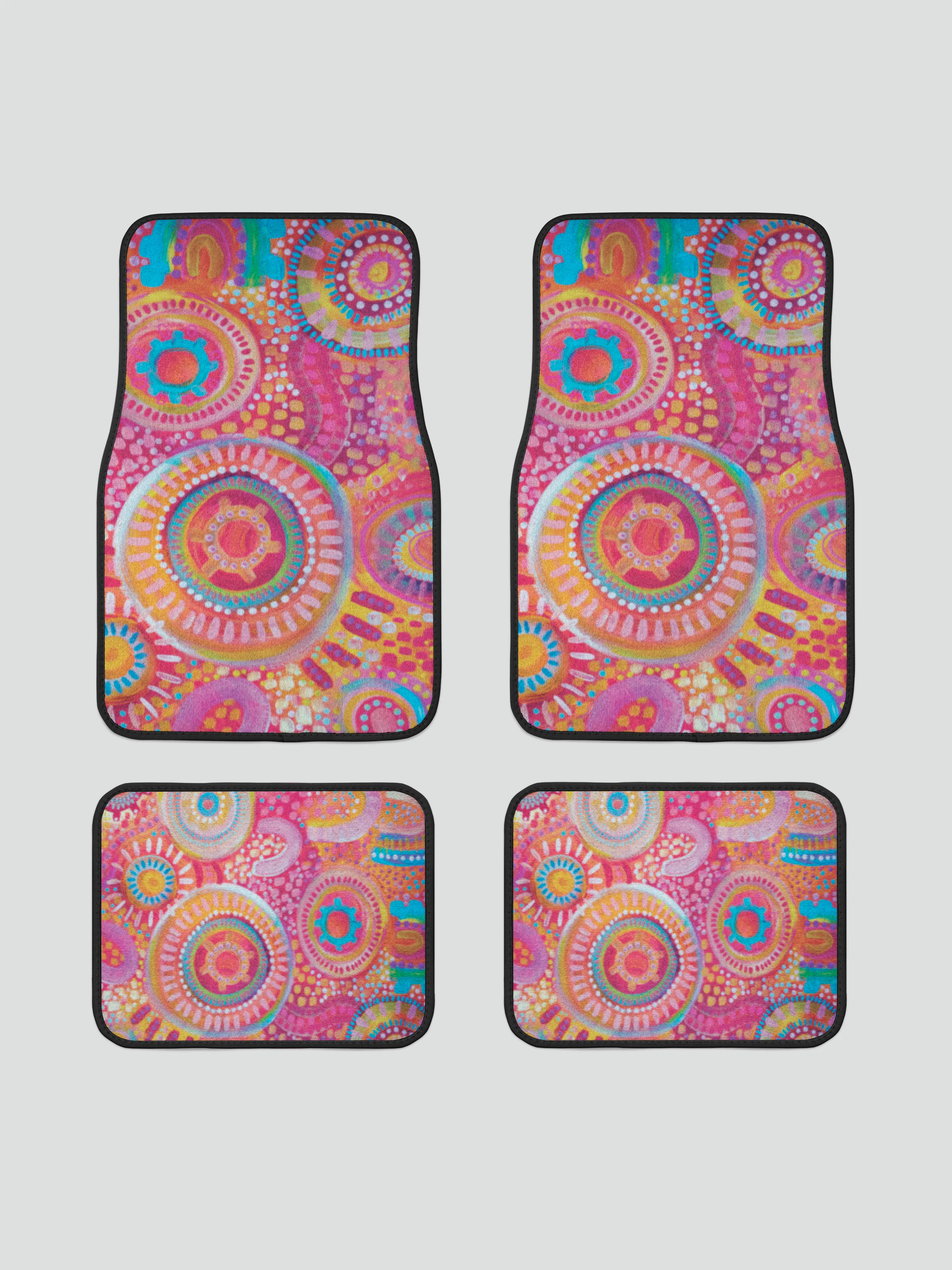 Sunset Desert - Car Mat Set